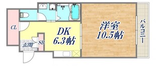 ドルチェ東甲子園の物件間取画像